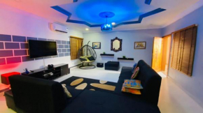 A beautiful luxury apartment with gym and pool
